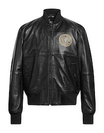 giubbotti versace|VERSACE JEANS COUTURE Giubbotti Donna Nero BOMBER .